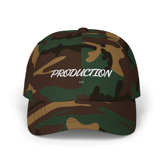 Production Team Camouflage Dad Cap Baseball Cap